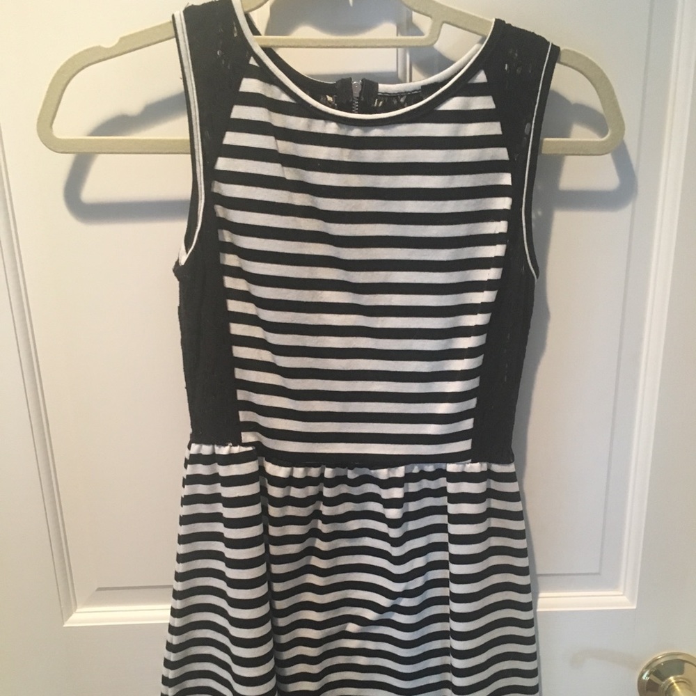 Casual black dress